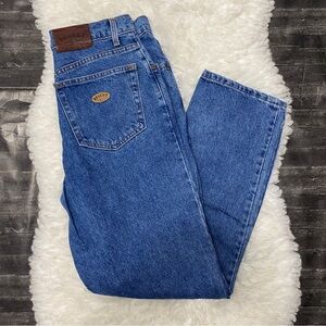 VINTAGE MENS DESERT BLUE JEANS DENIM BUTTON FLY JEANS Y2K